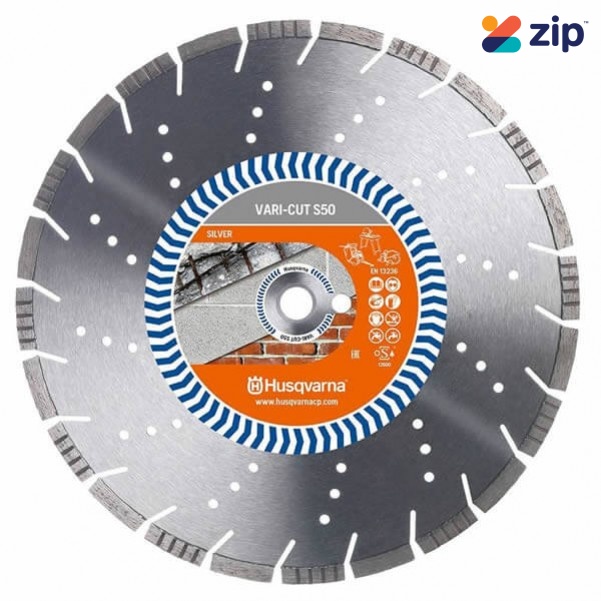 Husqvarna 12WHITE220 - 300MM (12") General Purpose Segmented Vari-Cut S50 Diamond Blade 534972410 Husqvarna Accessories