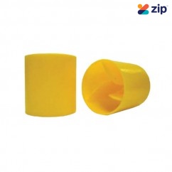 IMPACT-A 10079 - 60 x 65mm Yellow Round Safety Caps Pack of 100