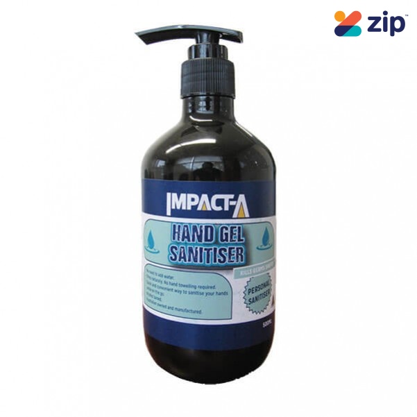 IMPACT-A 29122 - 500ML Alcohol-Based Hand Gel Sanitiser Cleaning Products