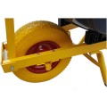 IMPACT-A WB8612PUFAT - 100L 16x6.5” Wheel FAT 4 Ply Plastic Tub Black Wheelbarrow 28899PU Wheelbarrows & Trolleys