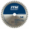 ITM S14-PROKIT - 350mm 240V Metal Cutting Drop Saw With 66T TCT Mild Steel And 110T Cermet Blade