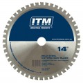ITM S14-PROKIT - 350mm 240V Metal Cutting Drop Saw With 66T TCT Mild Steel And 110T Cermet Blade Circular Saws