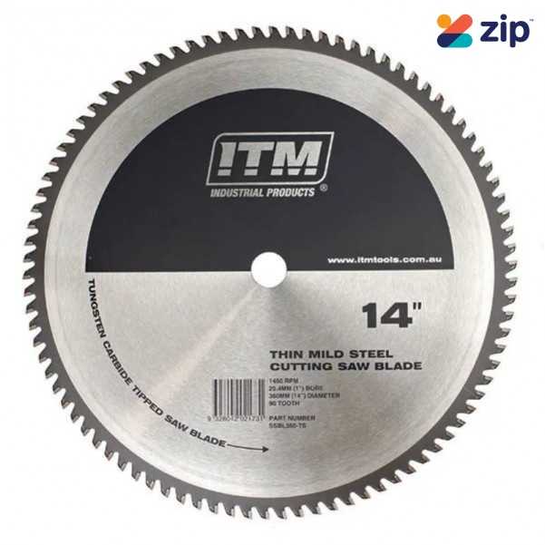 ITM SSBL350-TS - 350mm 90T TCT Thin Steel Cutting Blade Saw Blades