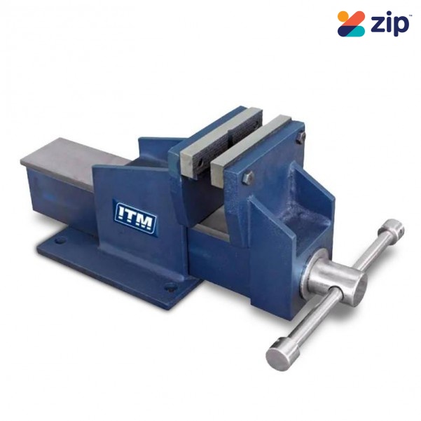 ITM TM102-100 - 100mm Straight Jaw Fabricated Steel Bench Vices