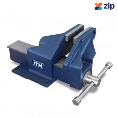 ITM TM104-100 - 100mm Offset Jaw Fabricated Steel Bench Vice