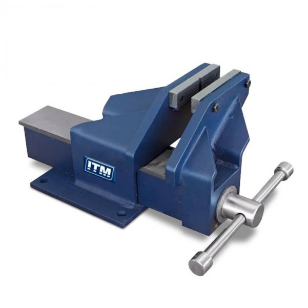 ITM TM104-200 - 200mm Offset Jaw Fabricated Steel Bench Vice Bench Vices