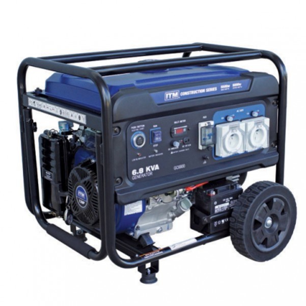 ITM TM520-5500 - 5.5kW 6.8kVA Construction Petrol Generator Camping