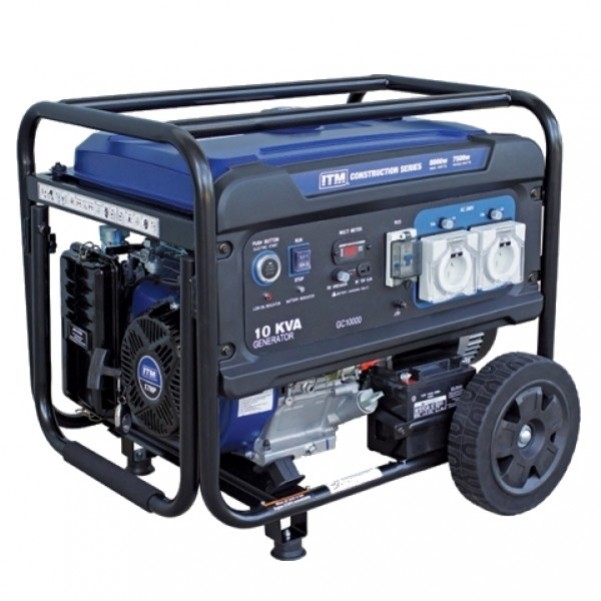 ITM TM520-8000 - 8kW 10kVA Construction Petrol Generator Camping