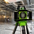 Imex 012-I88G - 3.7V 9.0Ah Li-ion Cordless Green Beam Rotating Laser Level Kit