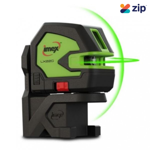 Imex 012-LX22G - 5V 5.2Ah Li-ion Cordless Crossline Series II Green Beam Laser Skin