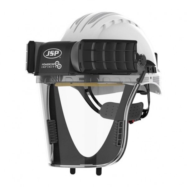 JSP CEA646-000-1AN - POWERCAP INFINITY PAPR RESPIRATOR WITH WHITE HELMET