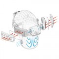JSP CEA646-000-1AN - POWERCAP INFINITY PAPR RESPIRATOR WITH WHITE HELMET