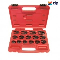 KCTools 11221 - 15 Piece 3/8" & 1/2" Drive Crows Foot Metric Spanner Set Spanner