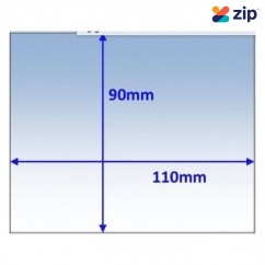 Kemppi 9873254 - Clear 110x90mm Inner Protective Lens for Welding Helmets