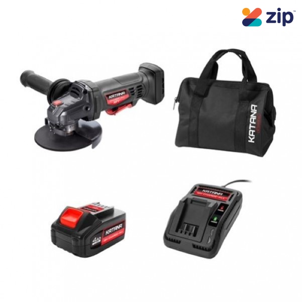 Katana 220511 - 18V 4.0Ah 125mm Cordless Katana Charge-All Angle Grinder Kit Angle Grinders