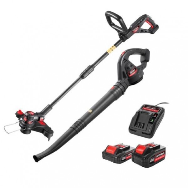 Katana 220520 - 18V 2.0Ah/4.0Ah Cordless CHARGE-ALL 2 Pce Garden Combo kit Blowers