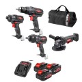 Katana 220540 - 18V 4.0Ah Cordless Katana Charge-All 4 Pce Combo Kit