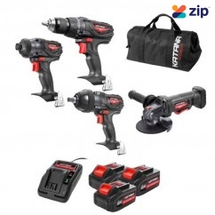 Katana 220540 - 18V 4.0Ah Cordless Katana Charge-All 4 Pce Combo Kit