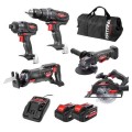 Katana 220550 - 18V 4.0Ah Cordless Katana Charge-All 5 Pce Combo Kit Hammer Drills