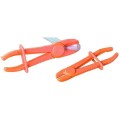 Kinmore 04101 - 150MM & 180MM 2 Piece Flexible Line Clamps Automotive Service Tools