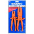 Kinmore 04101 - 150MM & 180MM 2 Piece Flexible Line Clamps Automotive Service Tools