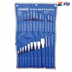 Kincrome 07105 - Chisel and Punch Set 26 Piece Chisels and Punches
