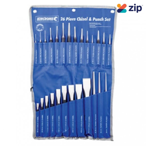 Kincrome 07105 - Chisel and Punch Set 26 Piece