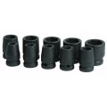 Kincrome 13359AF - 10 Piece 1/2" Square Drive Imperial Air Impact Socket Set Air Tool Accessories 