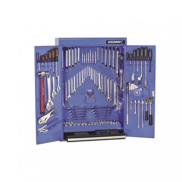Kincrome 21583 - 227 Piece 1/4, 3/8 & 1/2" Drive Tool Cabinet - Tools Only 