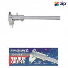 Kincrome 2310 - 150MM (6") Stainless Steel Vernier Caliper Measuring Level