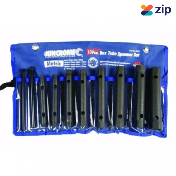 Kincrome 25301 - 10 Piece Metric Tube Spanner Set Spanner