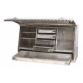 Kincrome 51049 - 1430MM 5 Drawer Upright Aluminium Truck Box Ute & Truck Boxes