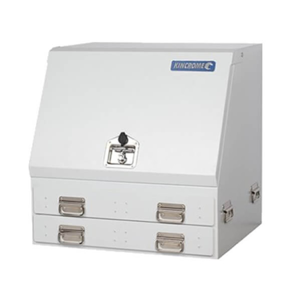 Kincrome 51202W - 2 Drawer White Upright Truck Box Kincrome 51202W - 2 Drawer White Upright Truck Box