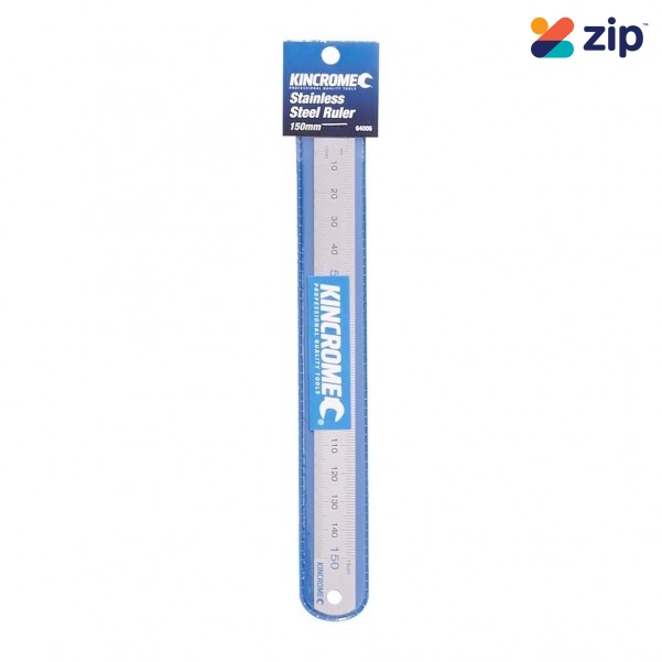 Kincrome 64006 - 150mm Metrix Stainless Steel Rule Levels