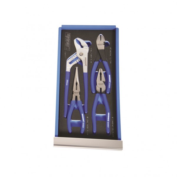 Kincrome EVA101T - 4 Piece Eva Tray Plier & Cutter Set Plier