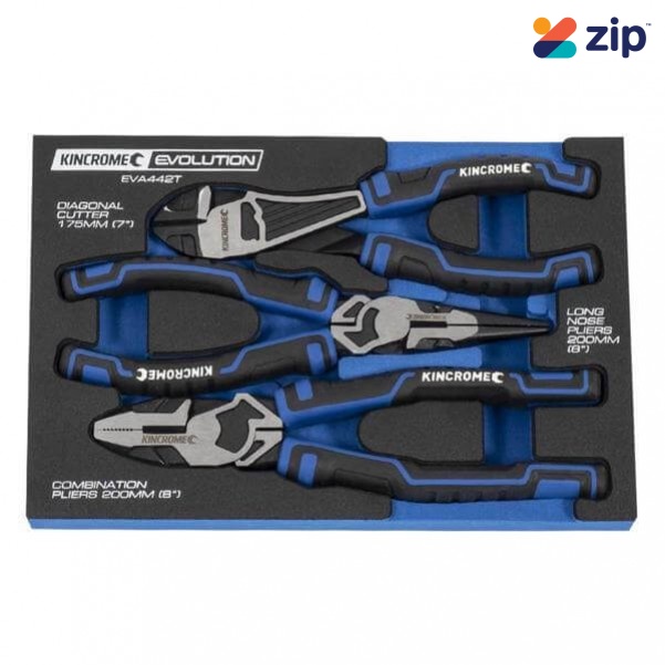 Kincrome EVA442T - 3 Piece EVA Tray Pliers