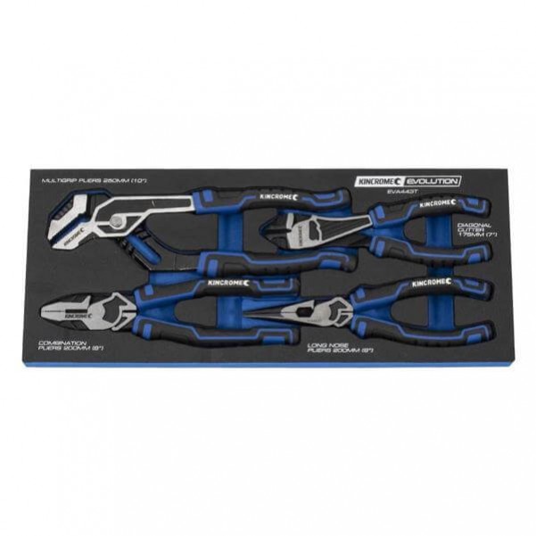 Kincrome EVA443T - 4 Piece EVA Tray Pliers Plier