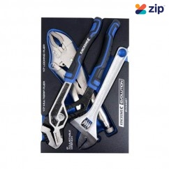 Kincrome EVA445T - 3 Piece EVA Tray Plier and Wrench