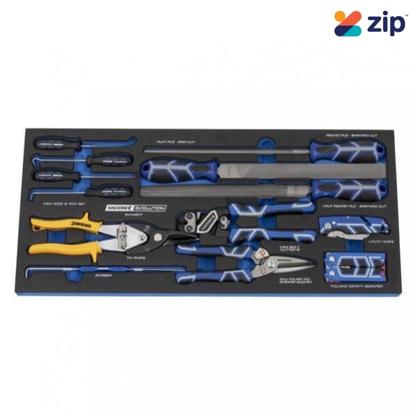Kincrome EVA460T - 13 Piece EVA Tray Cut / Scrap Cutting Knives