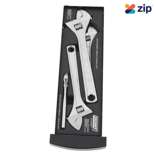 Kincrome EVA569T - 4 Piece EVA Tray Adjustable Wrench