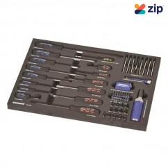 Kincrome EVA66T - 72 Piece EVA Tray Screwdrivers & Fastening Set