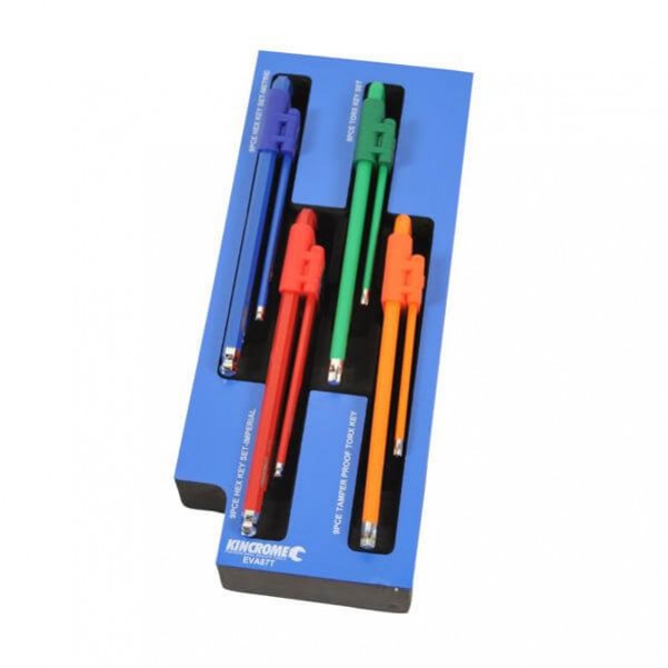 Kincrome EVA87T - 36 Piece EVA Tray Hex & TORX Keys Hex & Torx Key