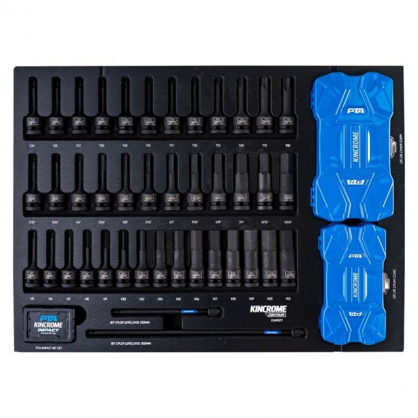 Kincrome EVA907T - 148 Piece Impact Sockets & PTA EVA Tray Sockets & Accessories