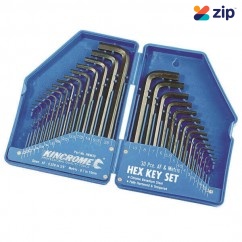 Kincrome HKW30 - 30 Piece AF & Metric Hex Key Set