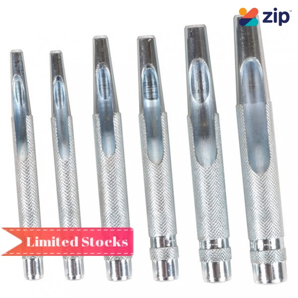 Hollow Punch Set, 6 Piece