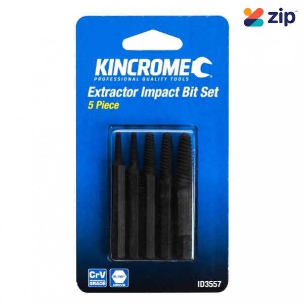 Kincrome ID3557 - 5 Pce Extractor Impact Bits