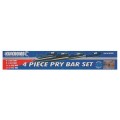 Kincrome K090001 - 4 Piece Pry Bar Set Pry Bars and Pullers