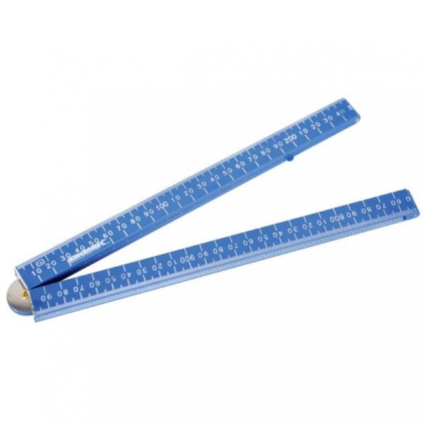 Kincrome K11007 - 1M 40"  Metric 4 Folding Rule Measuring Tape