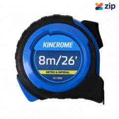 Kincrome K11553 - 8M/26ft Metric & Imperial Tape Measure