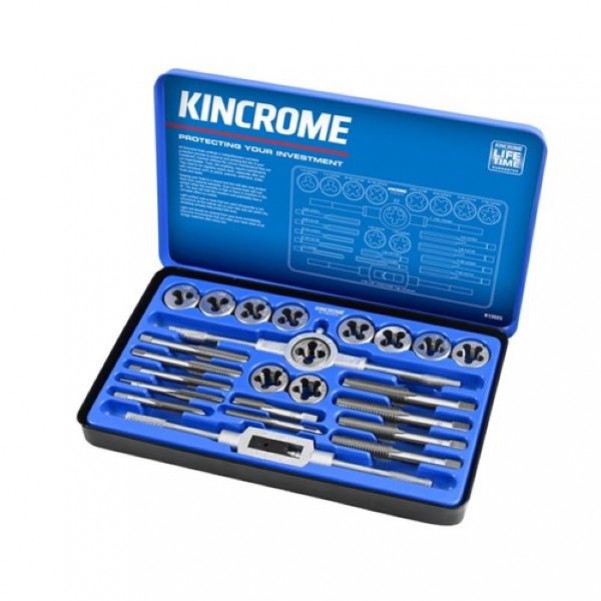 Kincrome K12025 - 24 Piece Imperial Tap & Die Set 